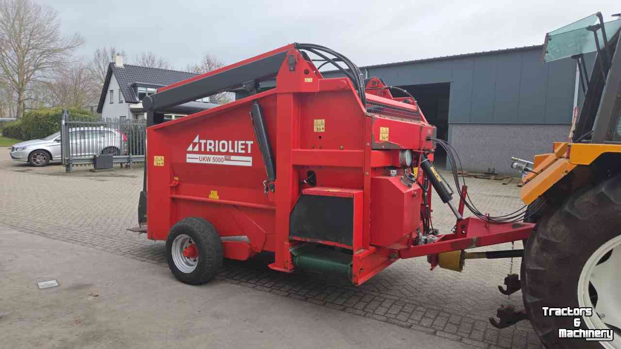 Mélangeuse distributrice autocharg. Trioliet UKW5000