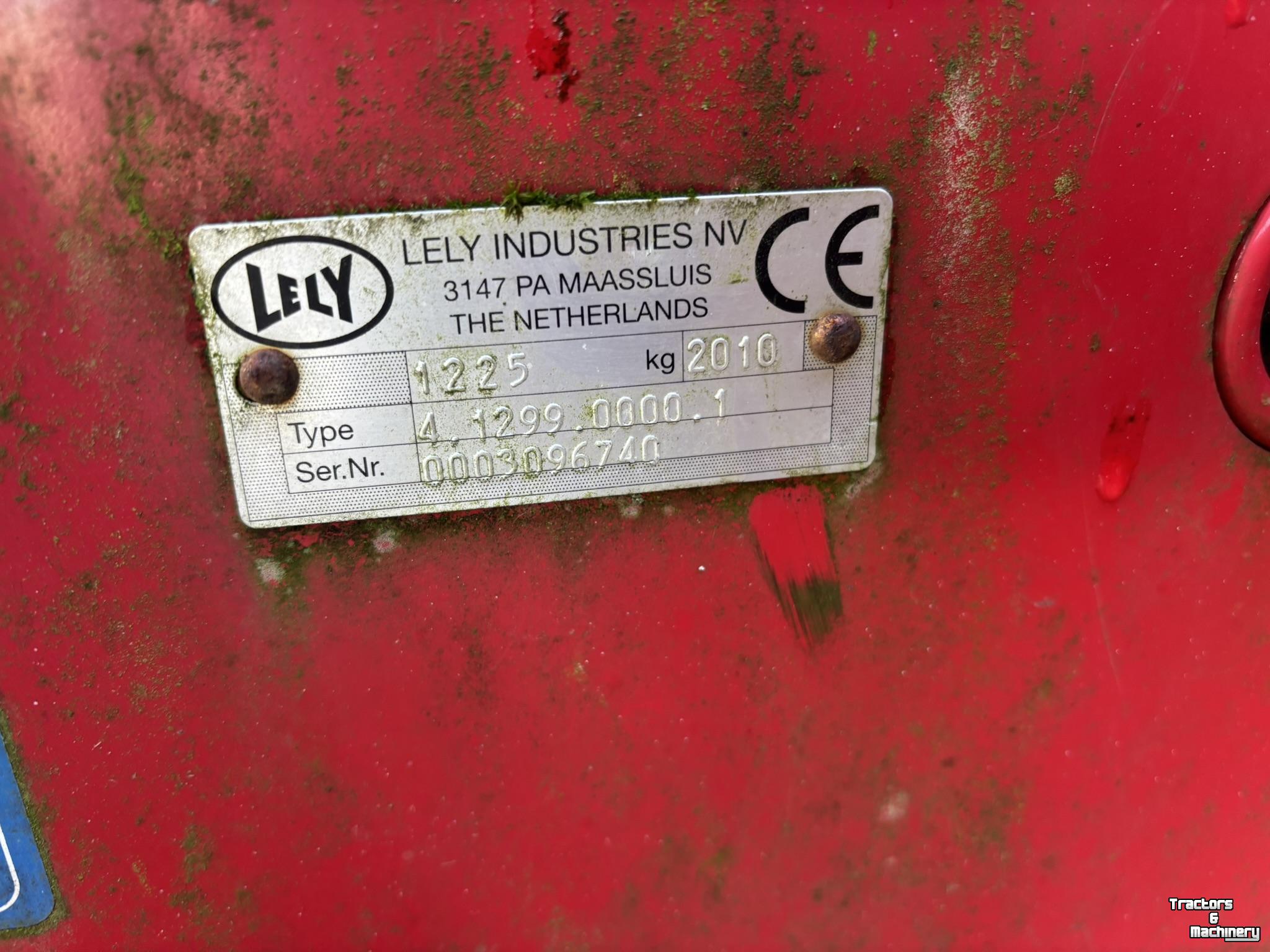 Faucheuse Lely Splendimo 320 MC