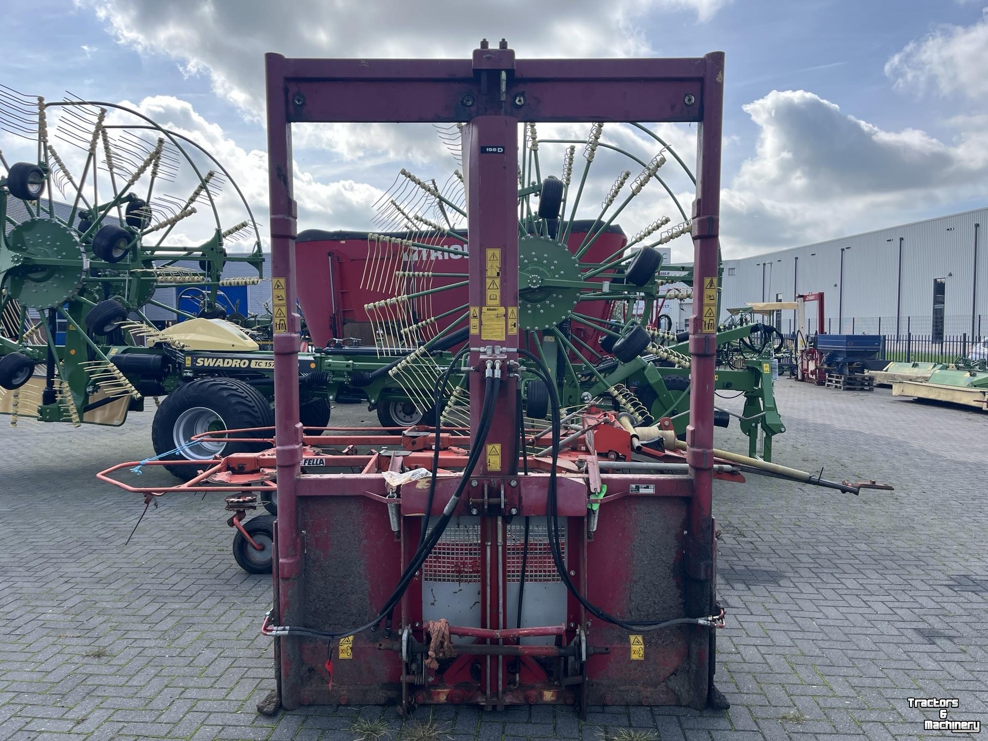 Désileuse à griffe Van Lengerich BVL kuilvoersnijder 195 defect