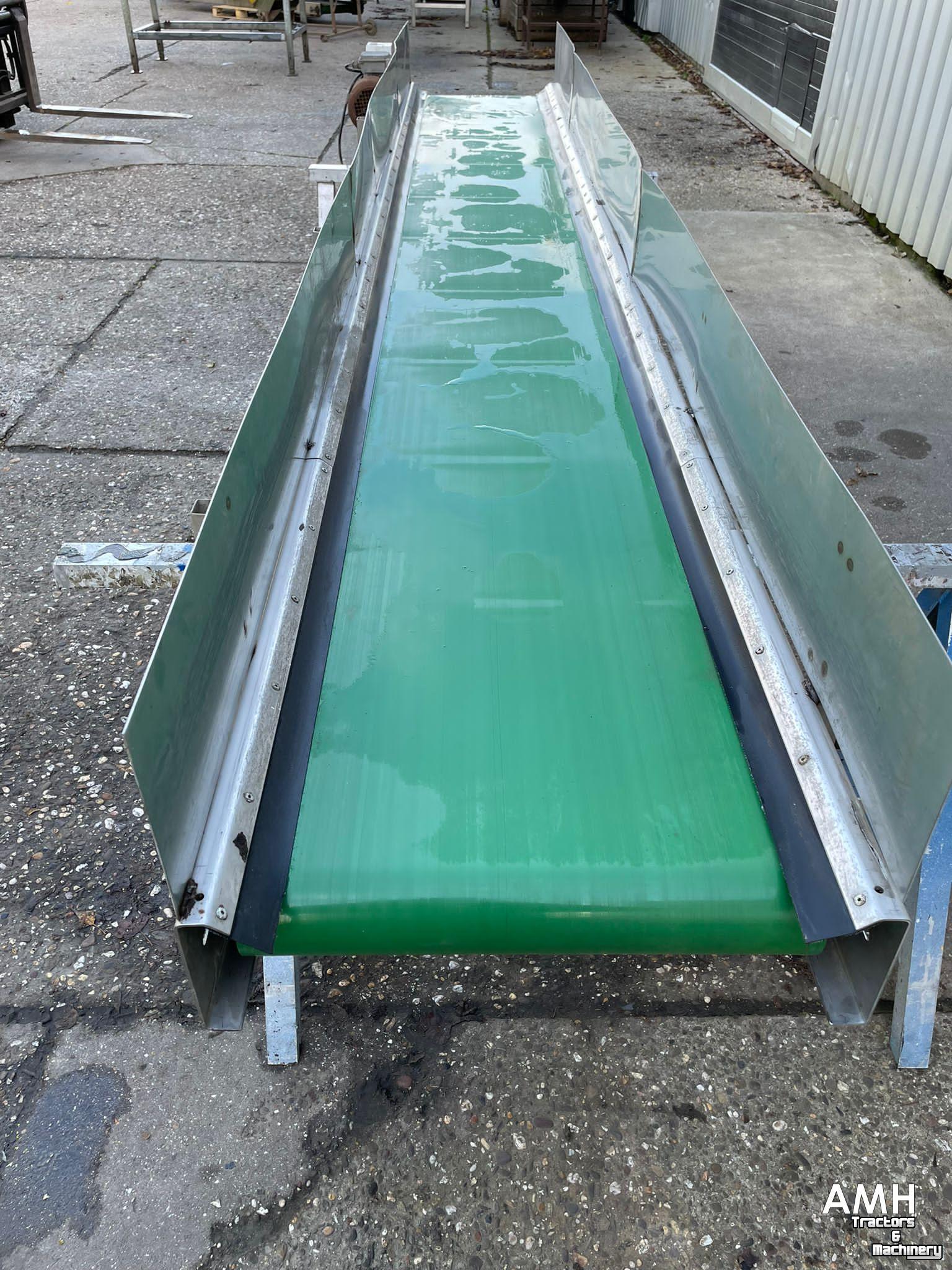 Convoyeur Allround Vlakke band 3720X500 TRANSPORTBAND VLAKKE BAND FLAT BELT CONVEYOR BELT FLACHBAND FÖRDERBAND