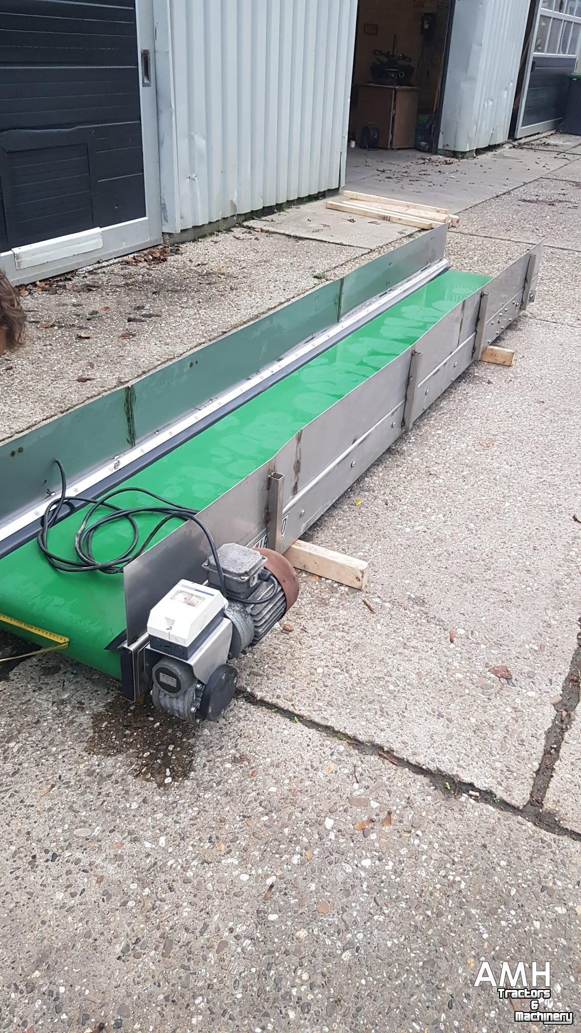 Convoyeur Allround Vlakke band 3720X500 TRANSPORTBAND VLAKKE BAND FLAT BELT CONVEYOR BELT FLACHBAND FÖRDERBAND