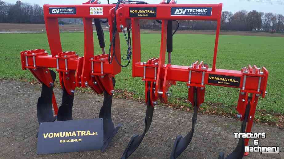 Décompacteur ADV Technik Voorzetwoeler Woeler Stand. Met hydr. hef