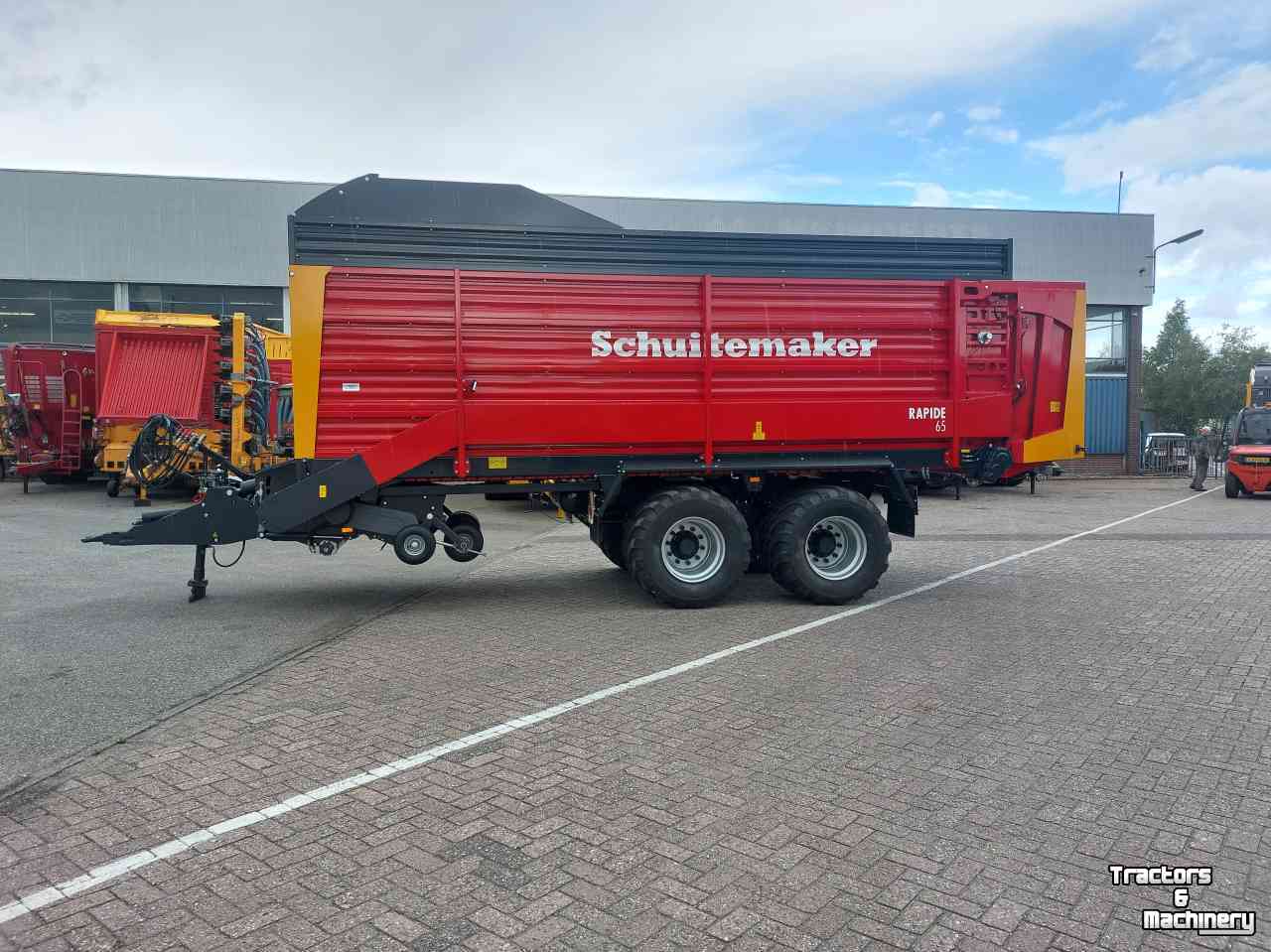 Autochargeuse Schuitemaker Rapide 65W opraapwagen