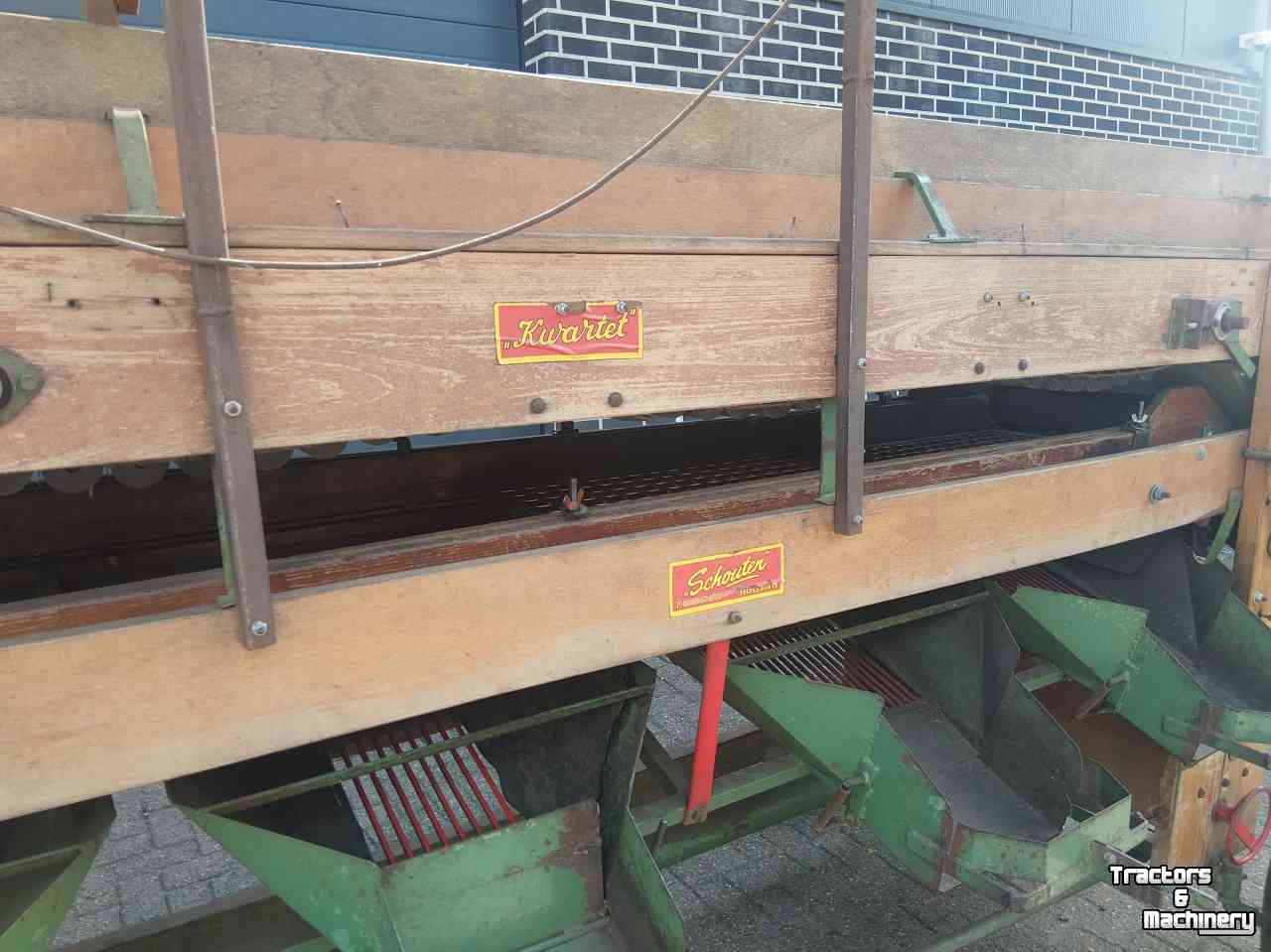 Trieuse Schouten kwartet Aardappel sorteermachine