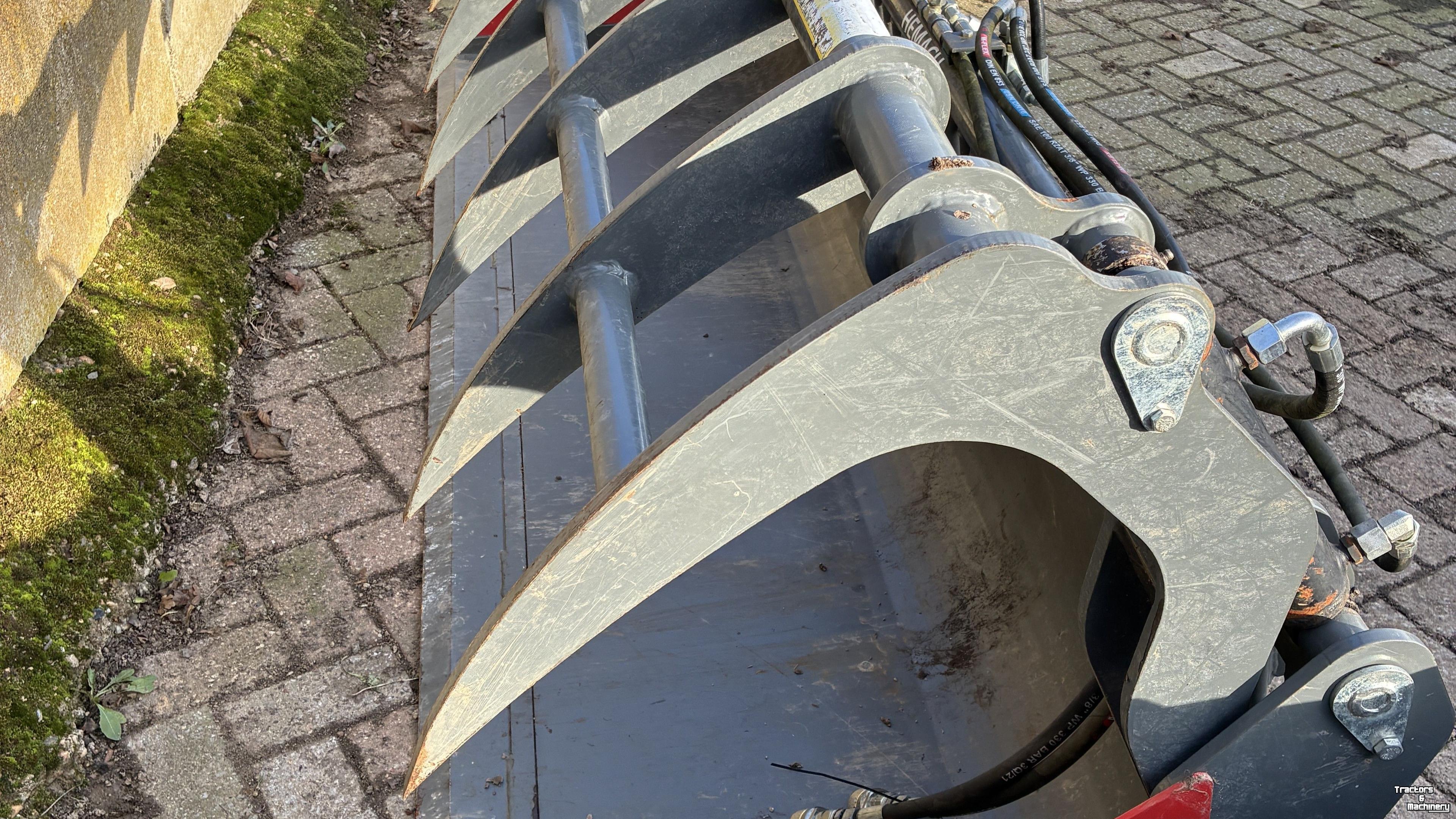 Chargeur Télescopique Hemach Hemach puinbak met bovenklem