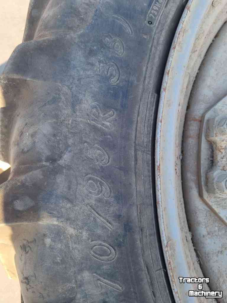 Roues, Pneus, Jantes, Barillets Jumelage Alliance 9.5 R38