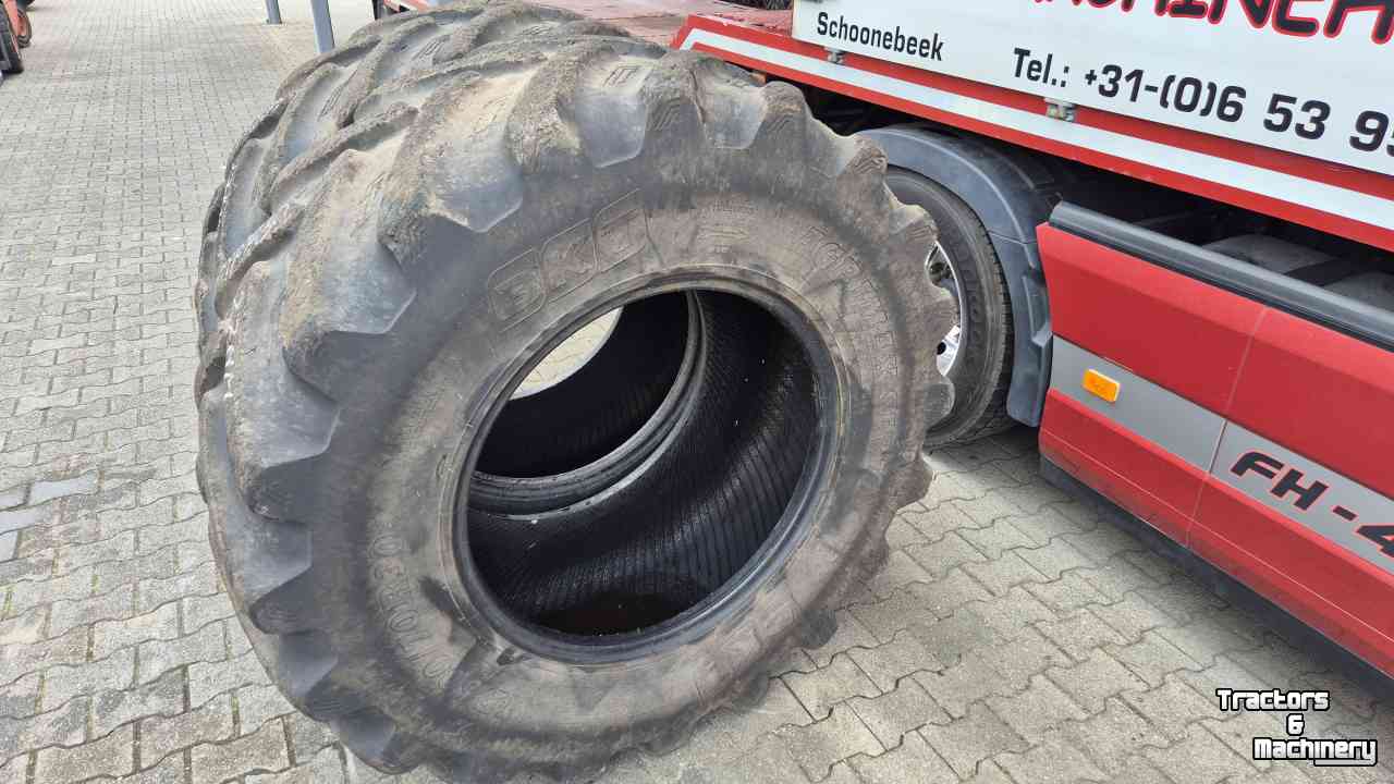Roues, Pneus, Jantes, Barillets Jumelage BKT IF600/70R30 AgriMaxSirio banden 27mm