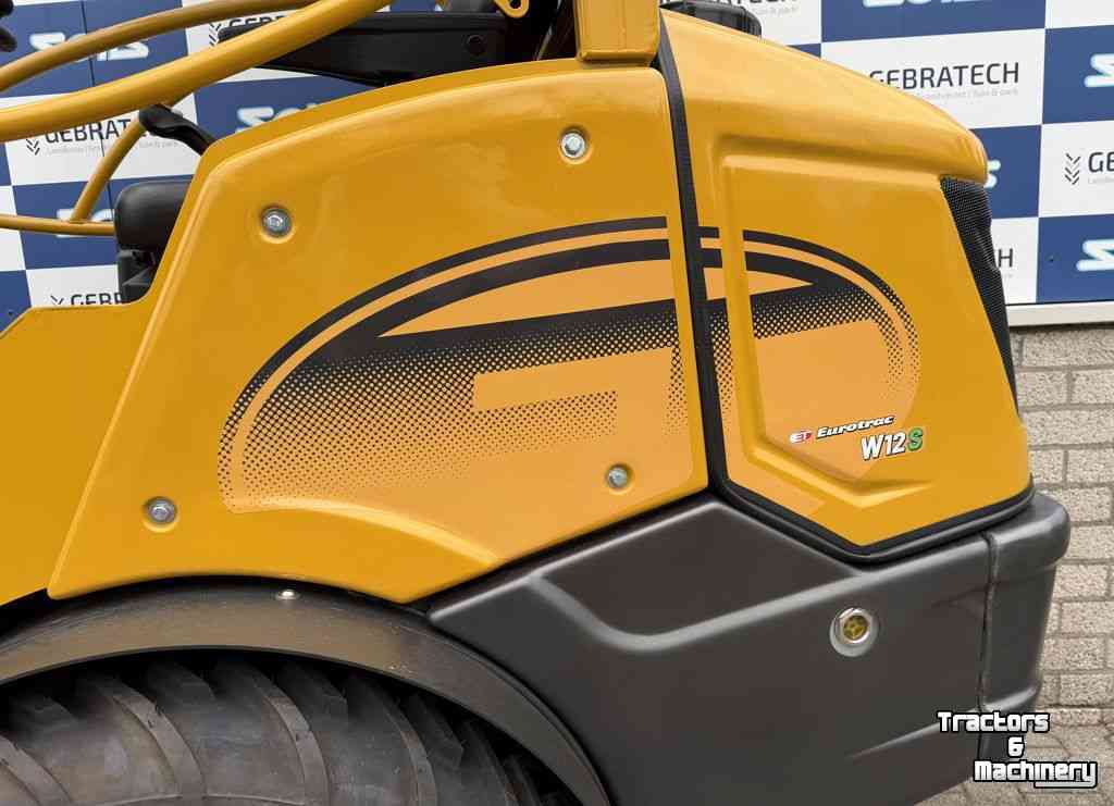 Chargeuse sur pneus Eurotrac w12 €325 p/mnd. loader shovel minishovel