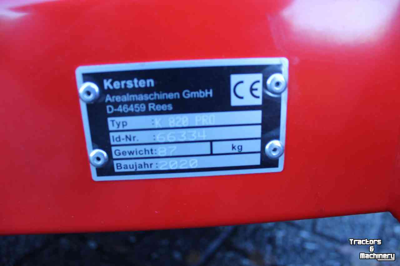 Balayeur Kersten K820 Pro werktuigdrager met bezem
