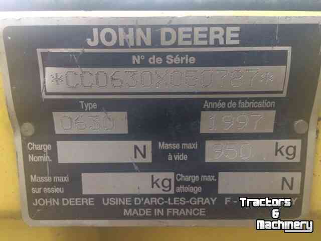 Pick up John Deere 630 pick-up 6-7000 series