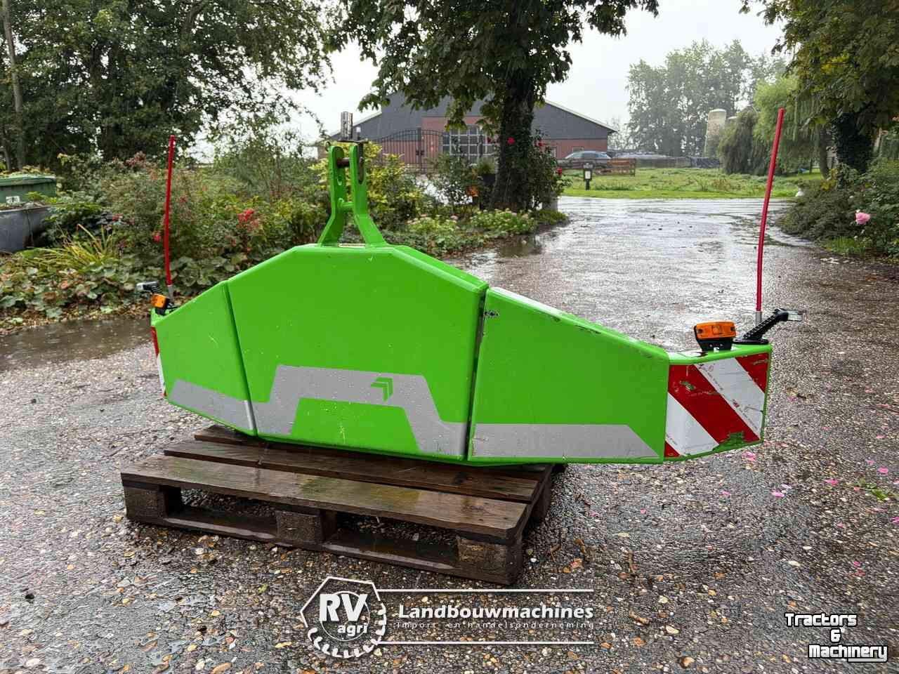 Pare-chocs avant Sauter Fontprotektor 450 kg (Deutz-Fahr groen)
