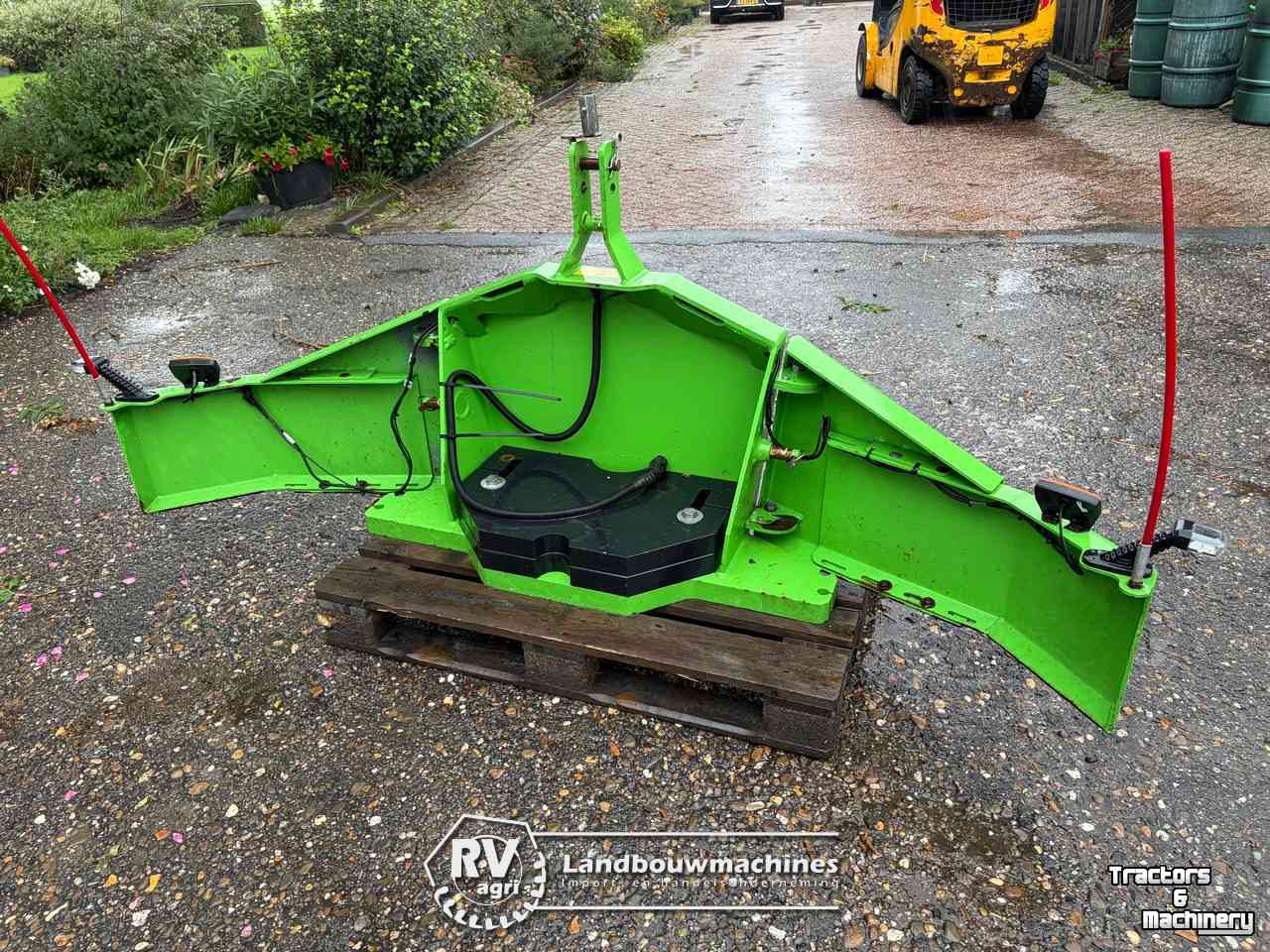 Pare-chocs avant Sauter Fontprotektor 450 kg (Deutz-Fahr groen)