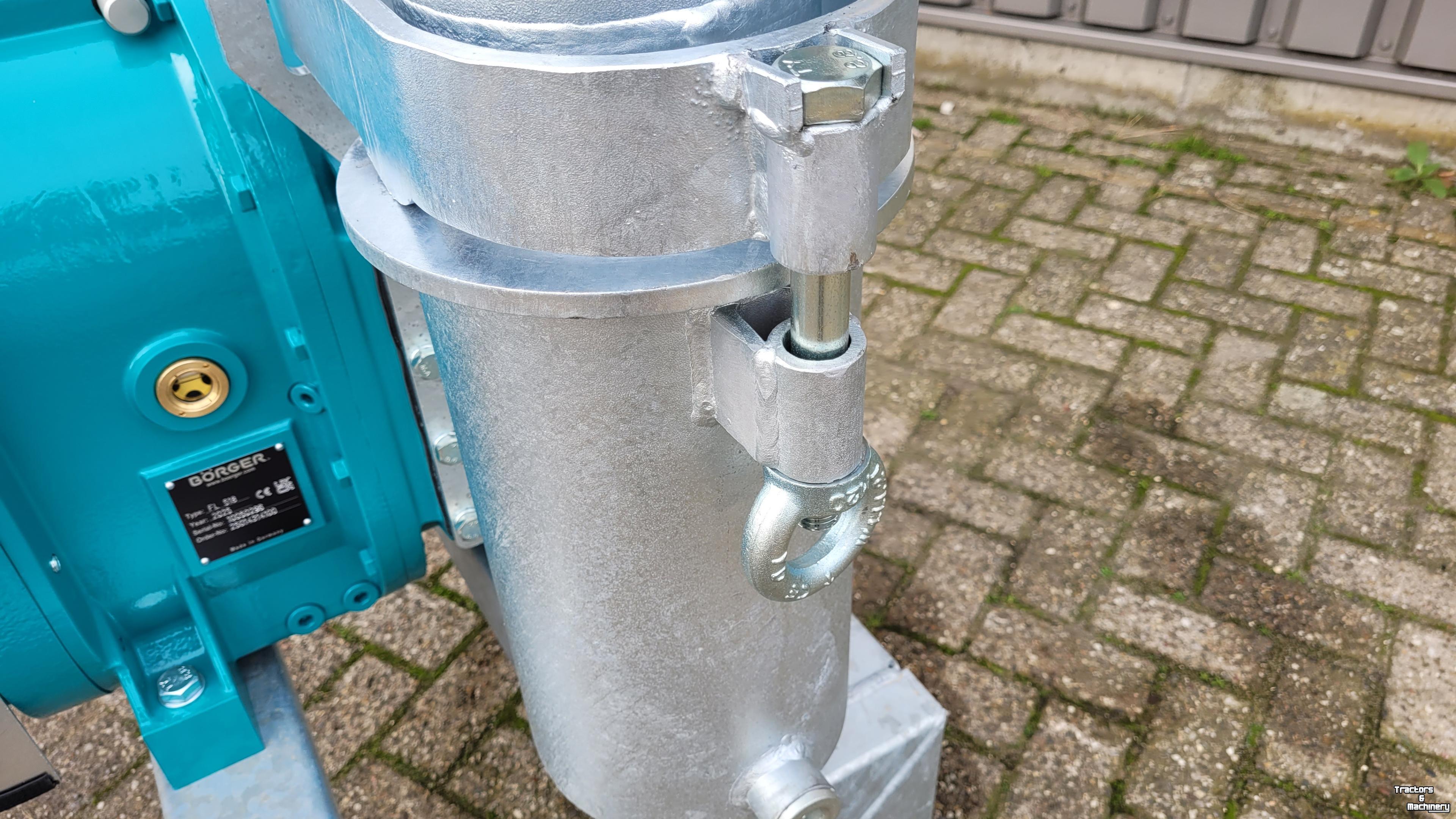 Pompe à lisier Börger Börger FL 518 MIP mestpomp op driepuntsbok