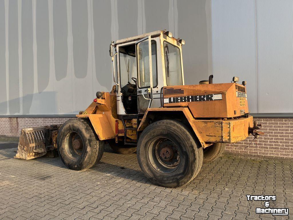Chargeuse sur pneus Liebherr L508