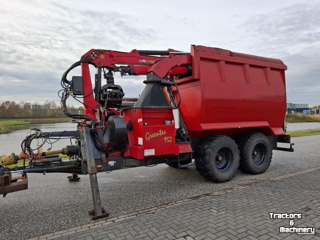 Déchiqueteuse de bois Greentec 952/20 Chipper Combi