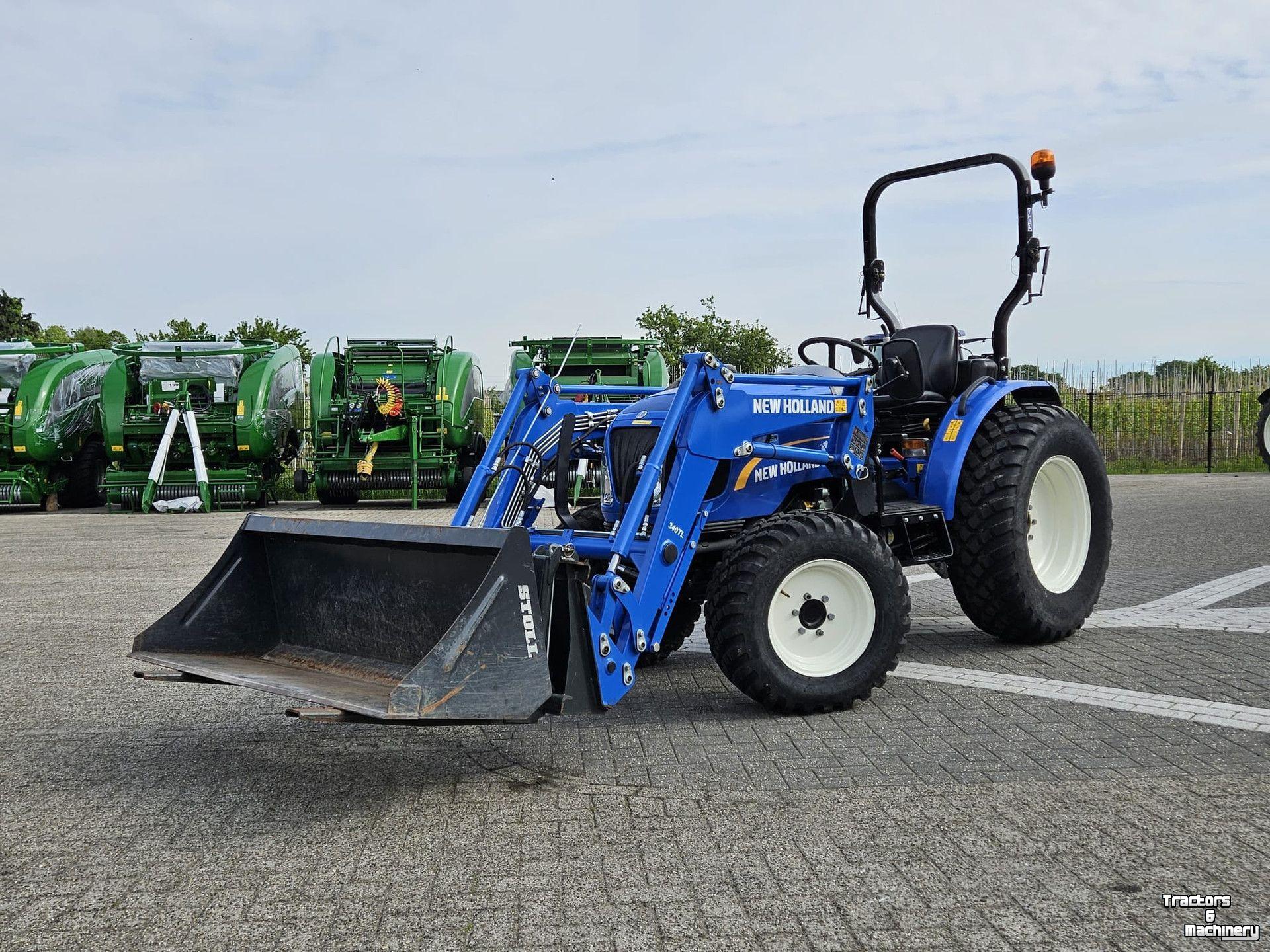 Tracteur pour vignes et vergers New Holland Boomer 50 hydrostaat