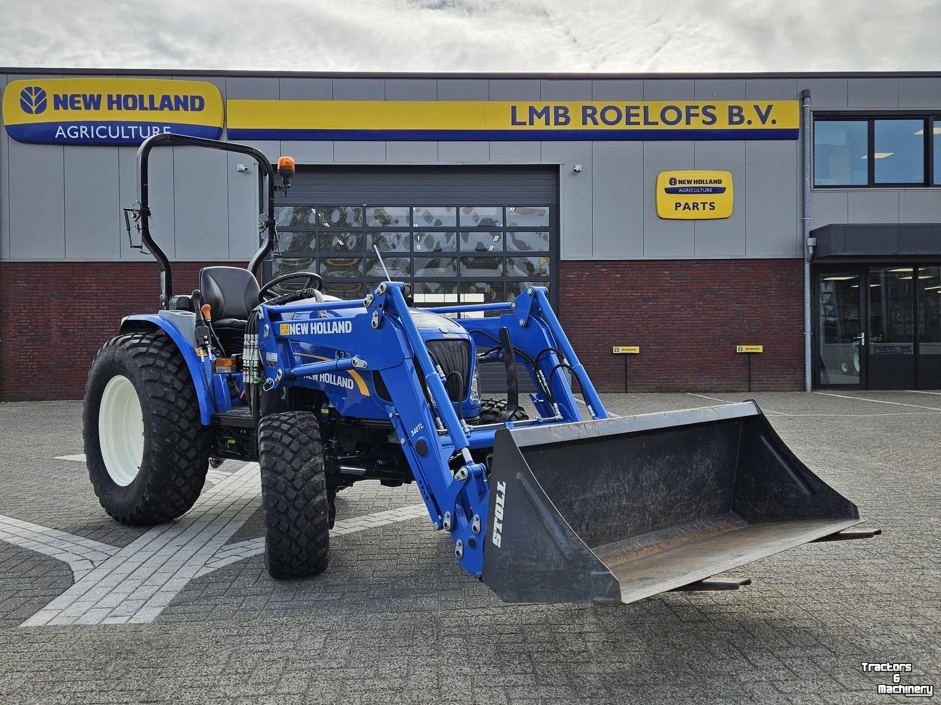 Tracteur pour vignes et vergers New Holland Boomer 50 hydrostaat