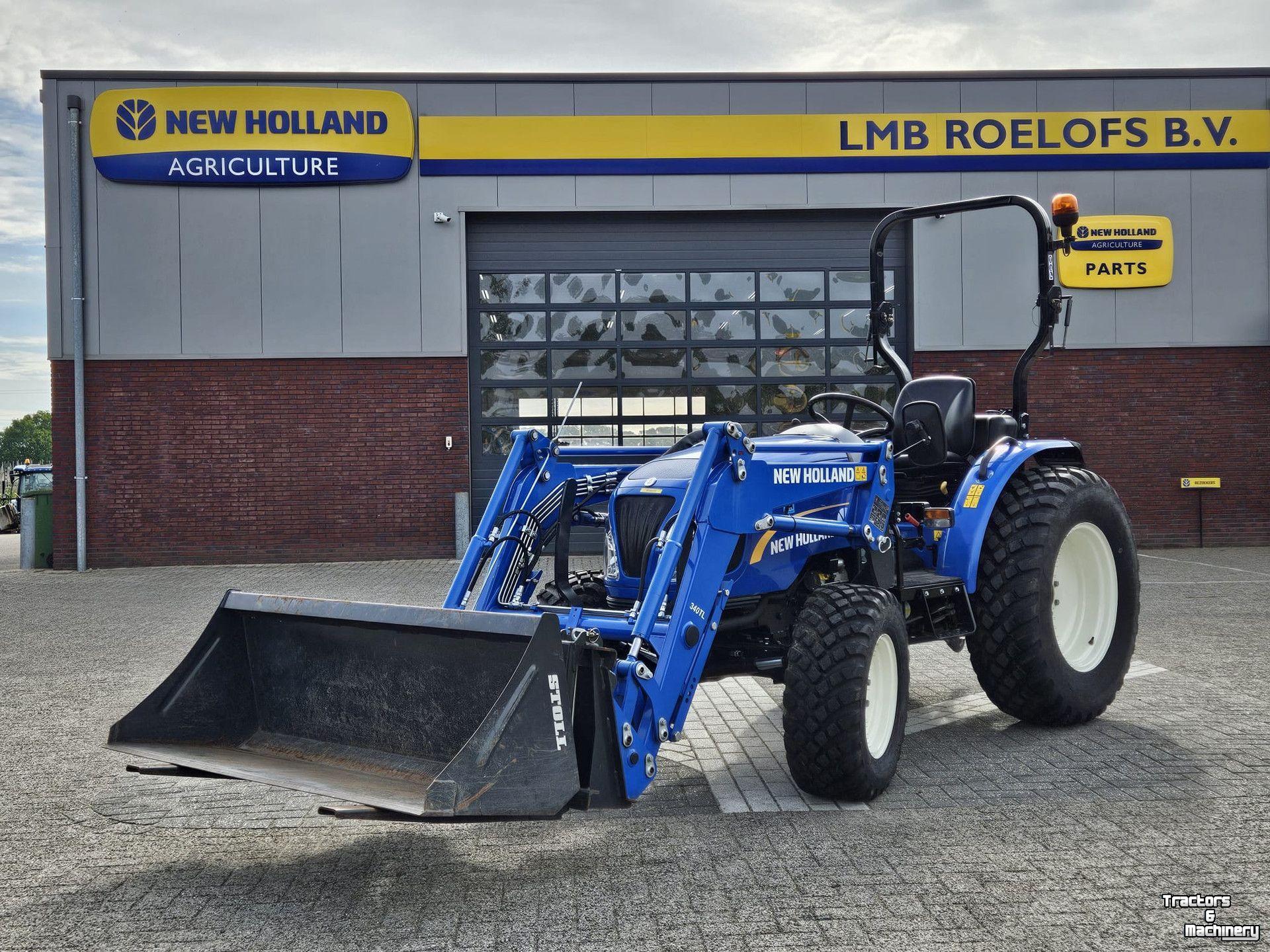 Tracteur pour vignes et vergers New Holland Boomer 50 hydrostaat