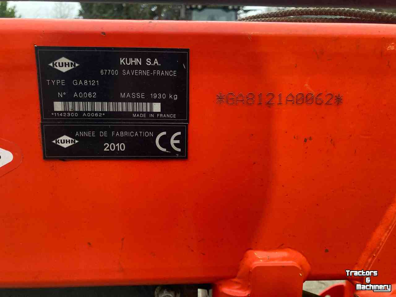 Andaineur Kuhn GA8121