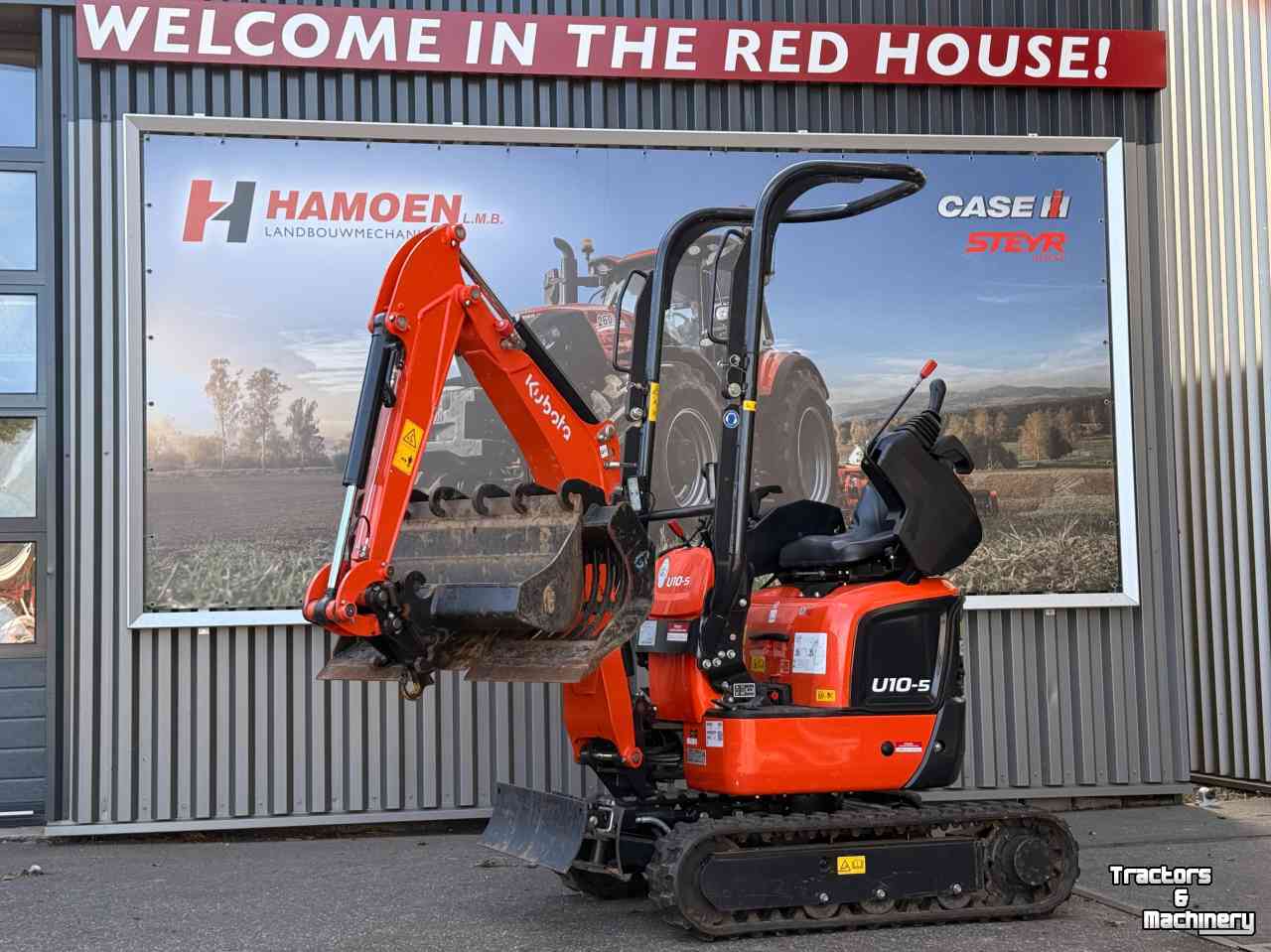 Mini pelleteuse Kubota U10-5