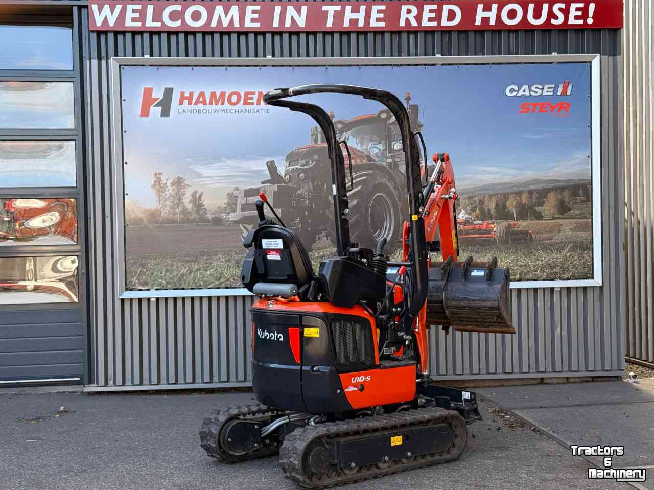 Mini pelleteuse Kubota U10-5