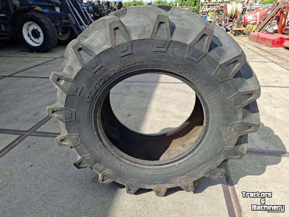 Roues, Pneus, Jantes, Barillets Jumelage Pirelli 420/70R24