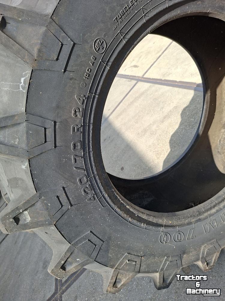 Roues, Pneus, Jantes, Barillets Jumelage Pirelli 420/70R24