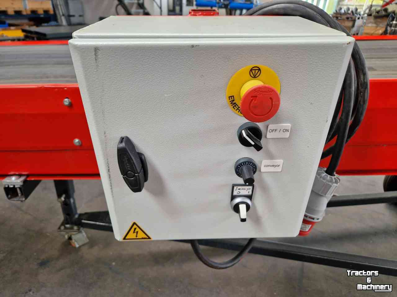 Convoyeur  Transportband 700x4200 op wielstel
