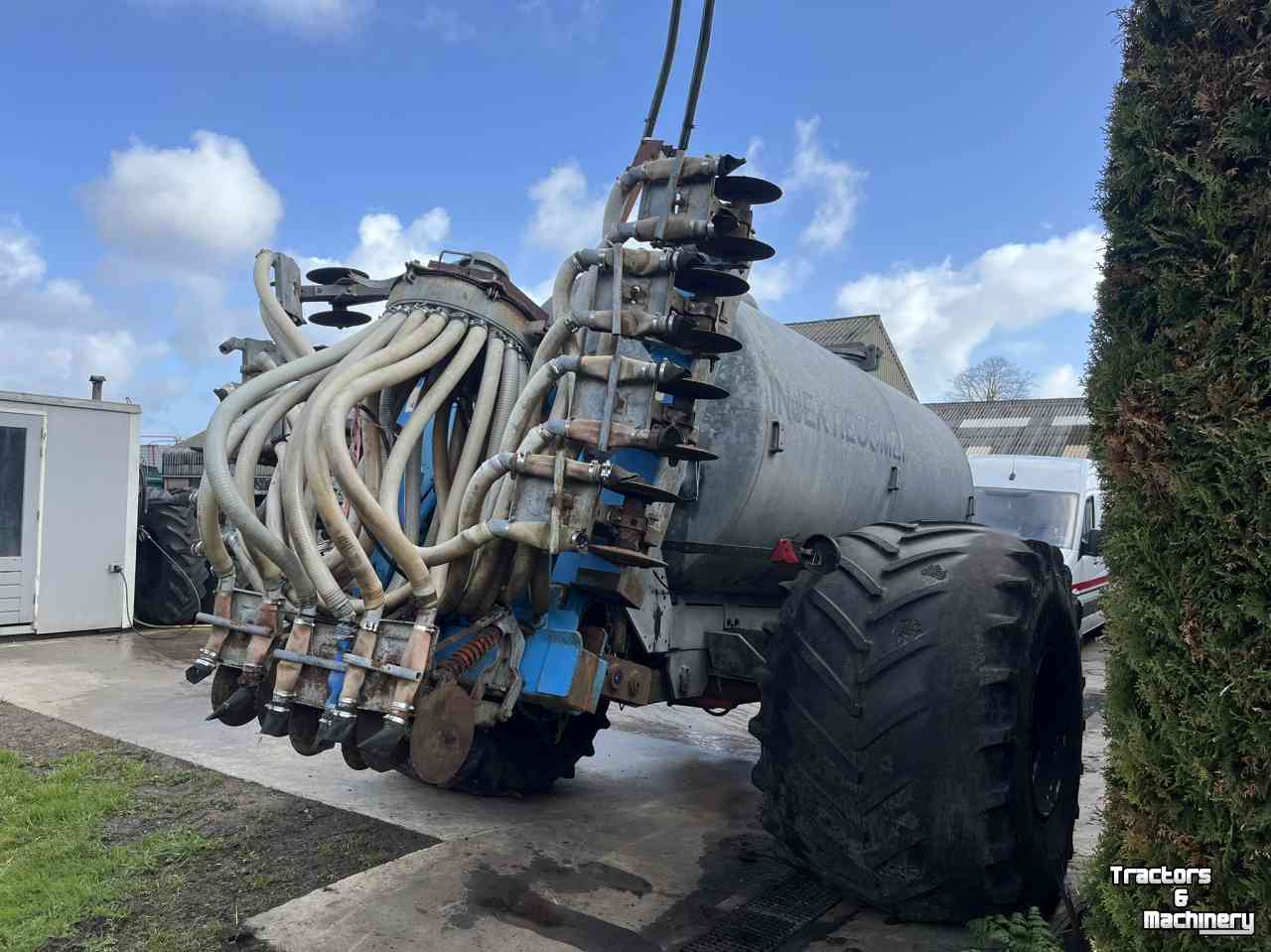 Tonneau de lisier Meyco Meyco Duport Injektiecombi 6700 liter mesttank mestverwerking