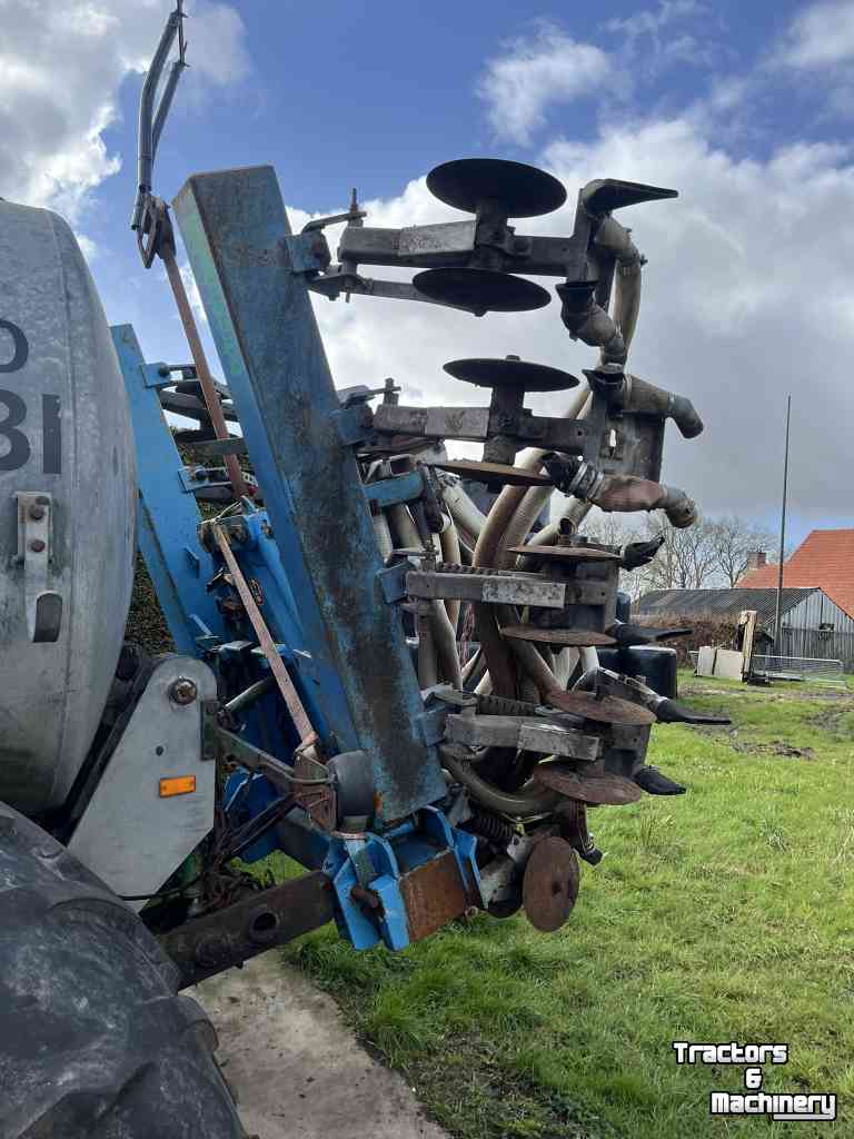 Tonneau de lisier Meyco Meyco Duport Injektiecombi 6700 liter mesttank mestverwerking