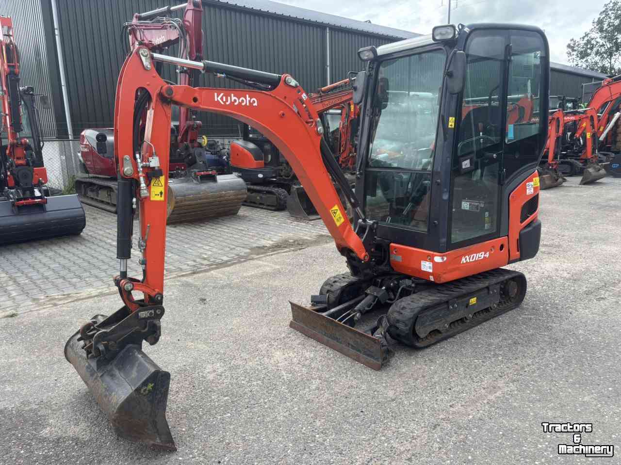 Mini pelleteuse Kubota KX019-4