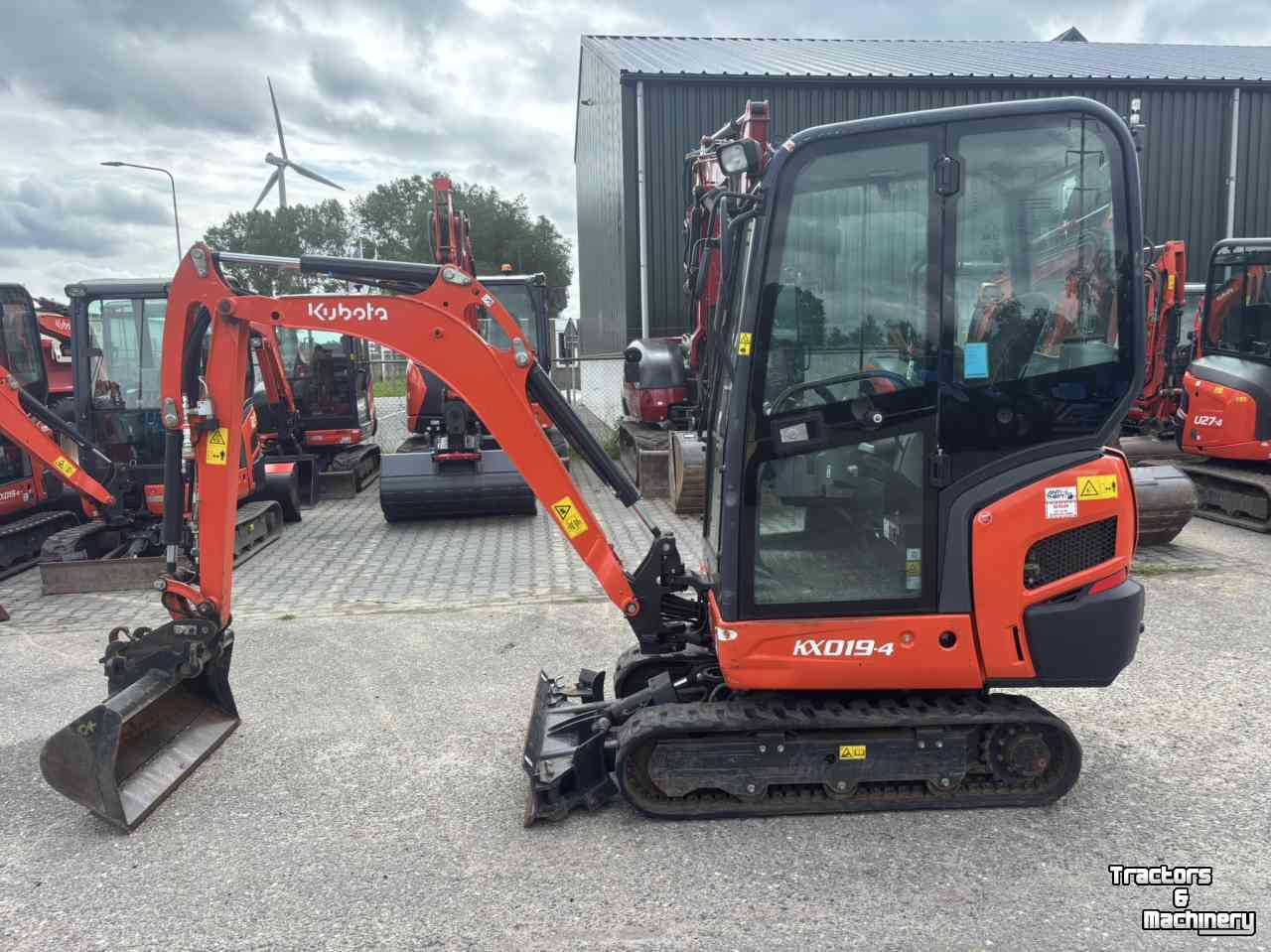 Mini pelleteuse Kubota KX019-4