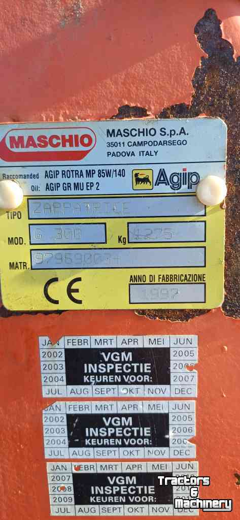 Fraise rotative Maschio G300 messenfrees