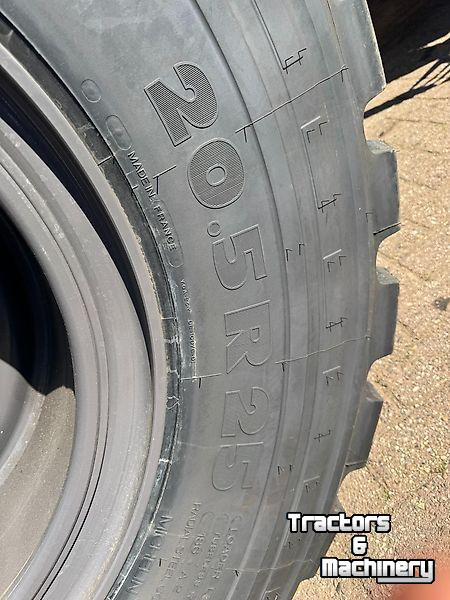 Roues, Pneus, Jantes, Barillets Jumelage Michelin Michelin - XHA2 20.5R25 op wiel Case 721G 4 stuks