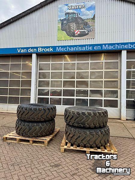 Roues, Pneus, Jantes, Barillets Jumelage Michelin Michelin - XHA2 20.5R25 op wiel Case 721G 4 stuks