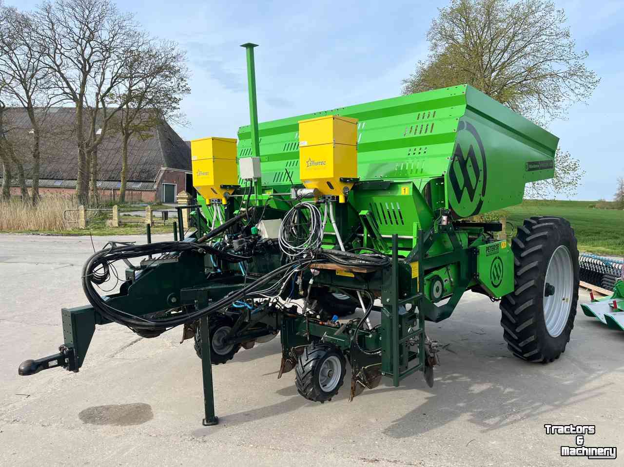 Planteuse de pommes de terre Miedema MS4000 | Snarenbed | kiepbunker | Structural | dewulf