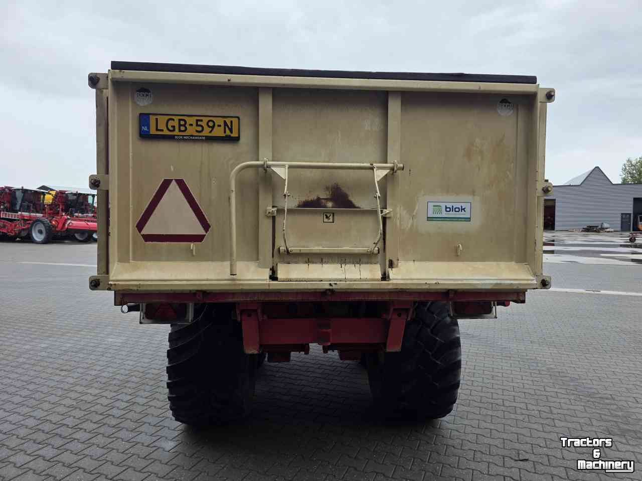 Benne agricole Beco Beco Super 1400 kipper