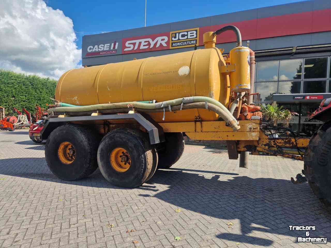 Tonnes à eau Veenhuis 10.000L waterwagen/transportank