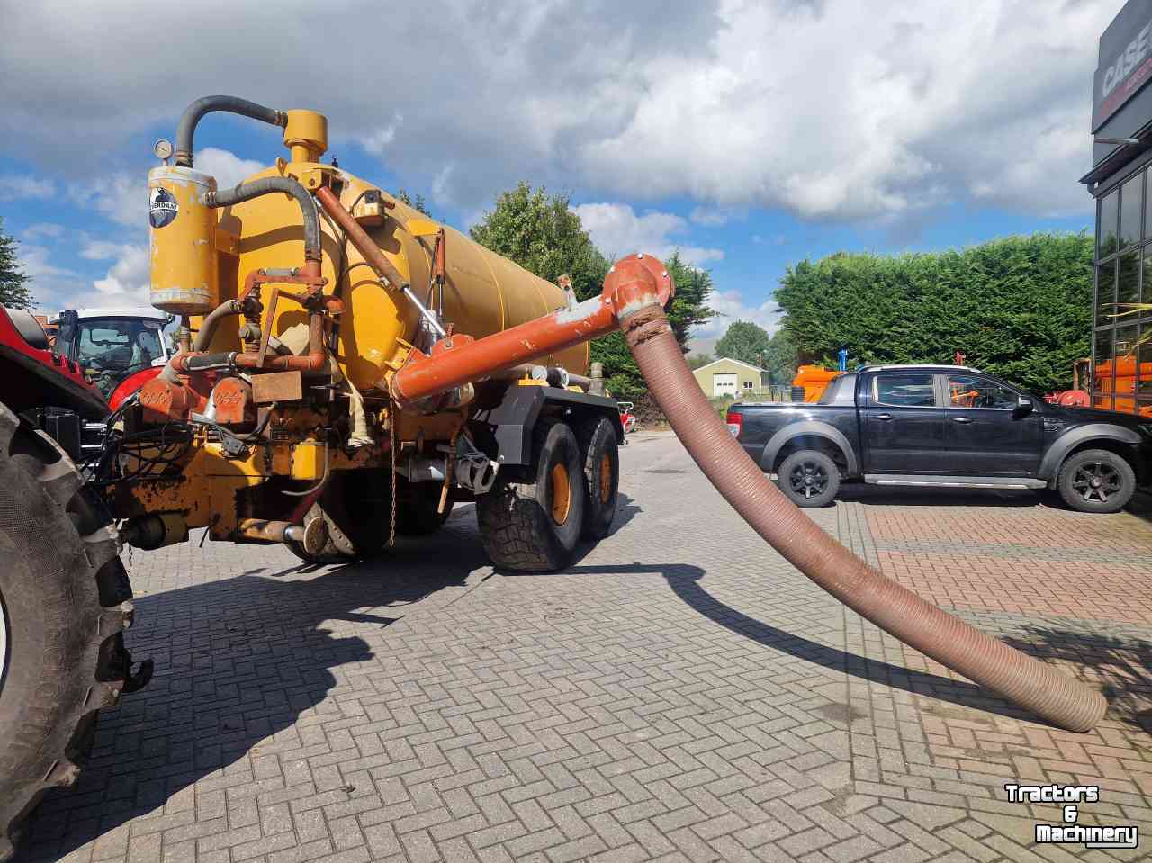 Tonnes à eau Veenhuis 10.000L waterwagen/transportank