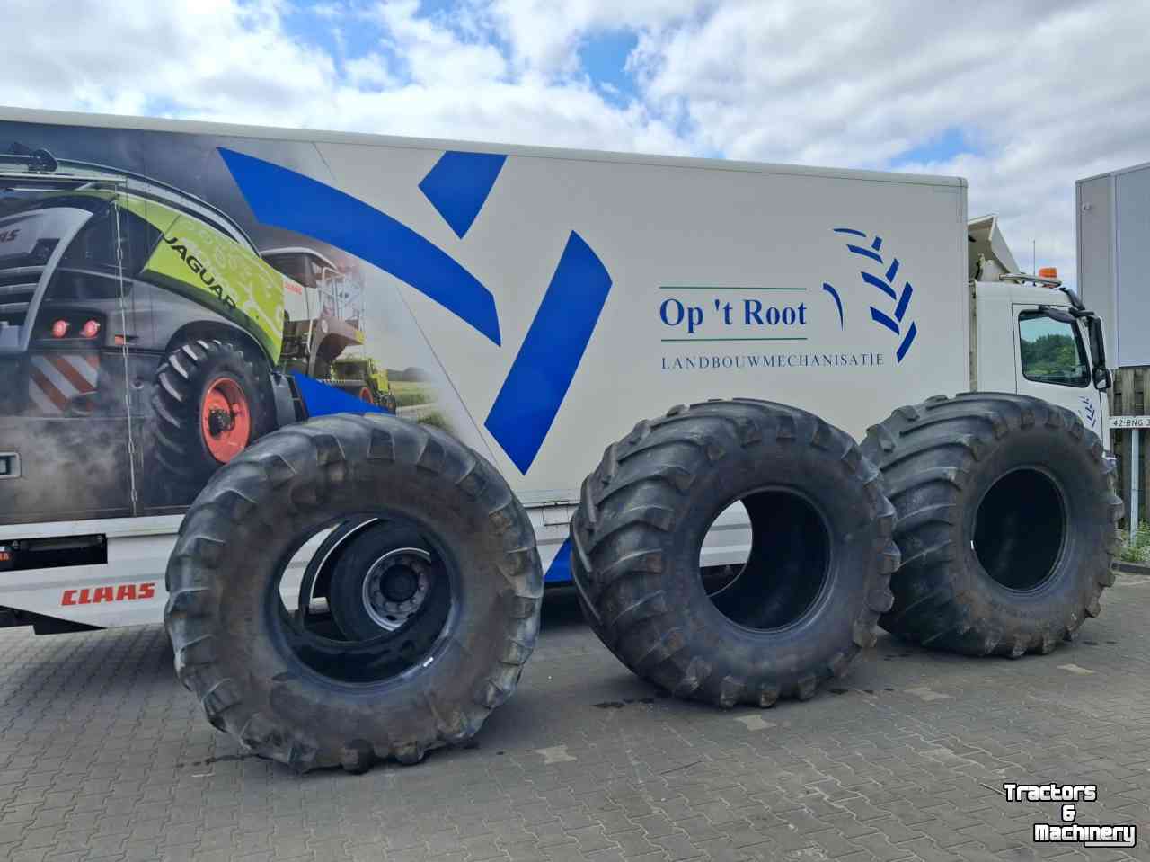 Roues, Pneus, Jantes, Barillets Jumelage Michelin Mega x Bib 1050/50r32