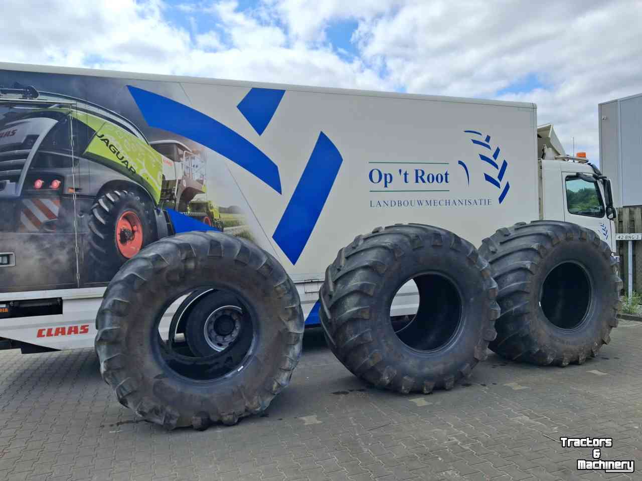 Roues, Pneus, Jantes, Barillets Jumelage Michelin Mega x Bib 1050/50r32