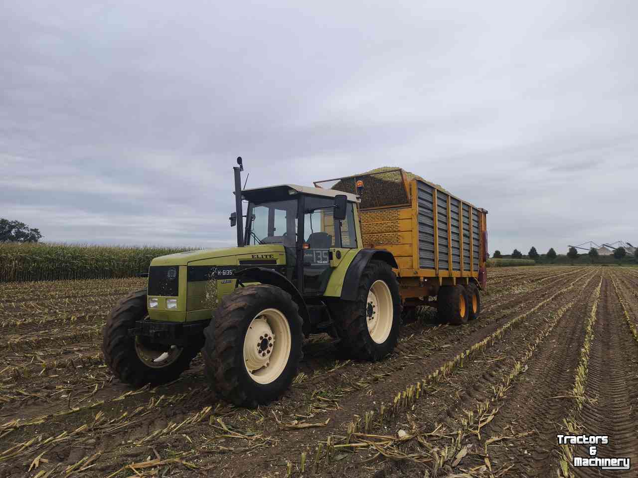 Tracteur Hurlimann H-6135 Elite