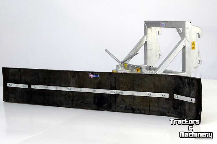 Autres Qmac Rubber matting scraper 1.80 mtr hook up Zetelmeyer 602