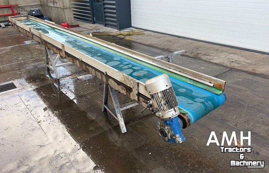 Convoyeur  6340X390 TRANSPORTBAND VLAKKE BAND FLAT BELT CONVEYOR BELT FLACHBAND FÖRDERBAND