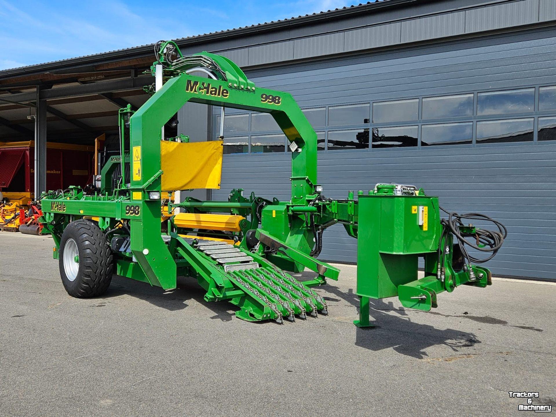 Enrubanneuse McHale 998 balenwikkelmachine