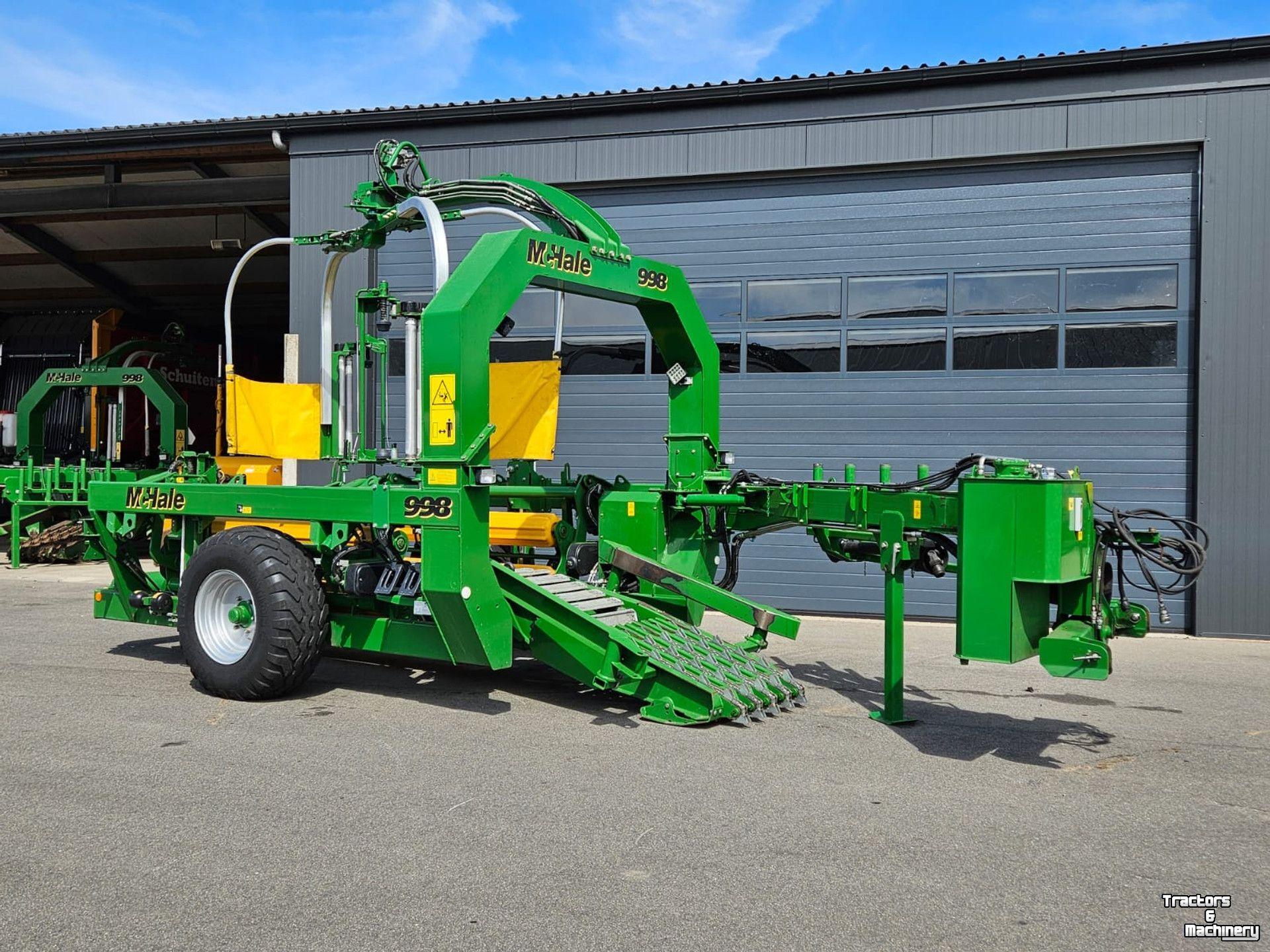 Enrubanneuse McHale 998 balenwikkelmachine