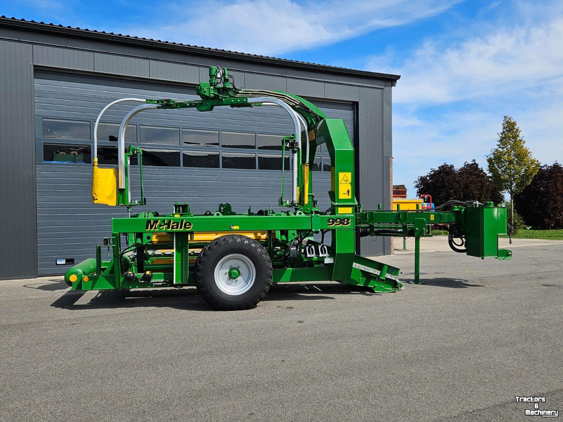 Enrubanneuse McHale 998 balenwikkelmachine