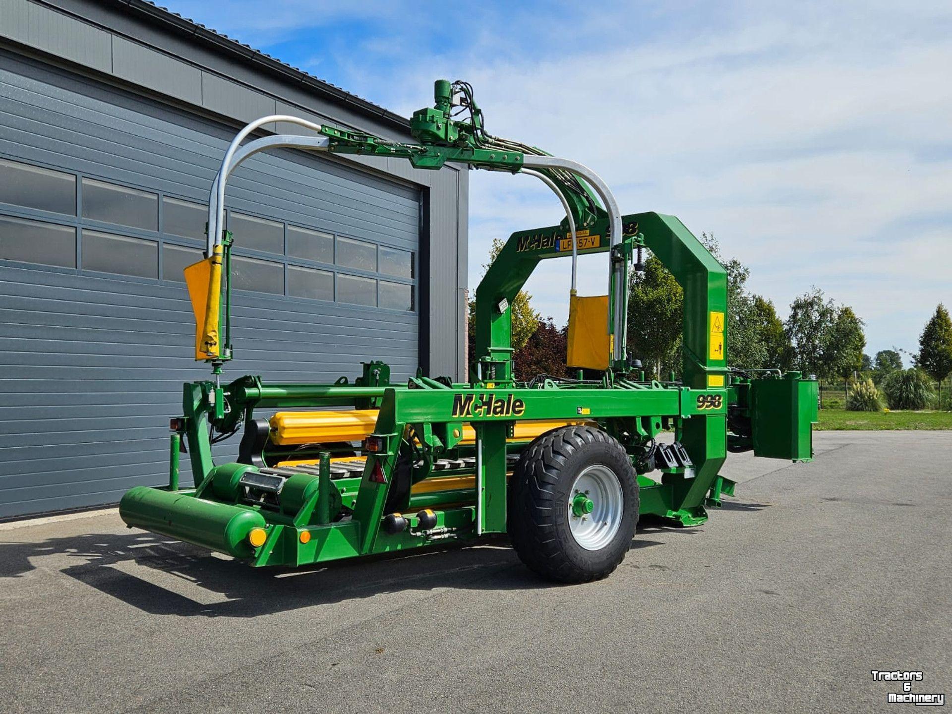 Enrubanneuse McHale 998 balenwikkelmachine