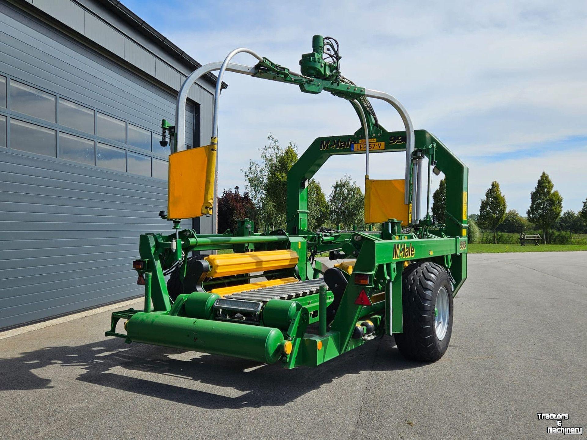 Enrubanneuse McHale 998 balenwikkelmachine