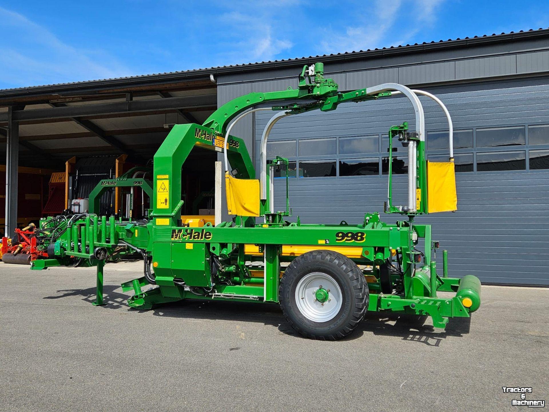 Enrubanneuse McHale 998 balenwikkelmachine